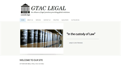 Desktop Screenshot of gtaclegal.com